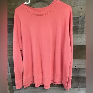 Ladies sweater type sweatshirt